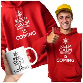 bluza-meska-keep-calm-christmas-is-coming-prezent-pod-mikolaja-na-choinke