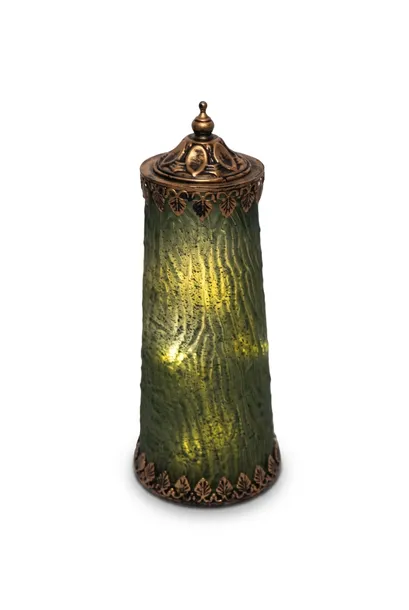 Dekoracyjny znicz szklany LED Lampion Premium Silva