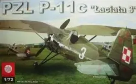 model-do-sklejania-samolot-pzl-p-11c-laciata-3-1-72-plastyk