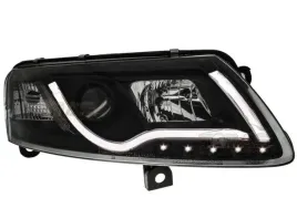 lampy-przednie-audi-a6-c6-black-tube-led