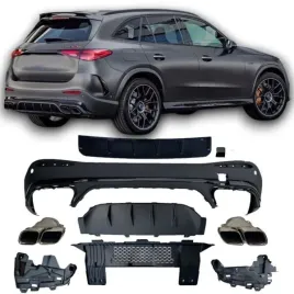 dyfuzor-mercedes-x254-glc-suv-2x2-chrome