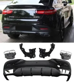 dyfuzor-mercedes-gle-c292-63-amg-optik-2x2-chrom