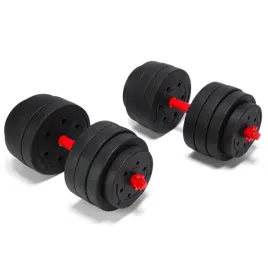 hantle-treningowe-bitumiczne-abarqs-hrc-40kg-2x20kg