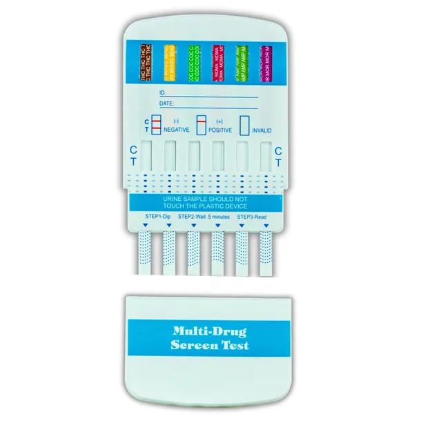 TEST na narkotyki 9 substancji narkotest Multitest HYPERMEDIC długa data
