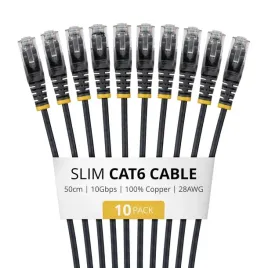 startech-n6pat50cmbks10pk-kabel-sieciowy-czarny-05-m-cat6-u-utp-utp