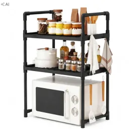 regal-kuchenny-na-mikrofalowke-polka-organizer-stojak-3-poziomy-czarny-d60