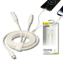 kabel-usb-do-ladowania-2w1-z-usb-c-na-usb-c-lightning-100w-1-2m-bezowy