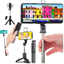 kijek-selfie-tripod-statyw-led-kij-bluetooth-mocny-kijek-tripod-kij-bluetoo