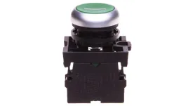 eaton-naped-m22-d-g-x1-k10-przycisk-plaski-zielony-1z-bez-samopowrotu