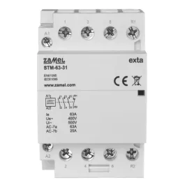 zamel-stycznik-modulowy-instalacyjny-63a-3xno-1xnc-230v-ac-stm-63-31