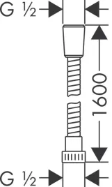 waz-prysznicowy-hansgrohe-metaflex-z-imitacja-powierzchni-metalicznej-160