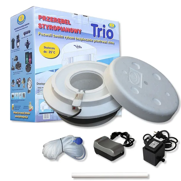 PRZERĘBEL STYROPIANOWY TRIO T4T Z GRZAŁKĄ I NAPOWIETRZACZEM DO -25C + TRAFO