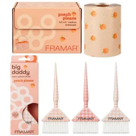 framar-folia-aluminiowa-w-rolce-ryflowana-peach-please-975-m-pedzelki