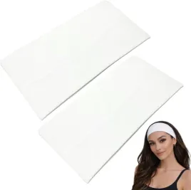 opaski-na-glowe-biale-szerokie-11cm-2-sztuki-bandeau-unisex-elastyczne