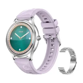 smart-watch-colmi-l28-srebrno-fioletowy-srebrny-pasek-stalowy