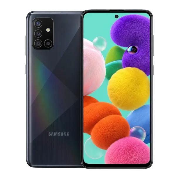 Samsung Galaxy A51 4/128GB LTE AMOLED NFC A515F/DS Czarny | Stan: Dobry