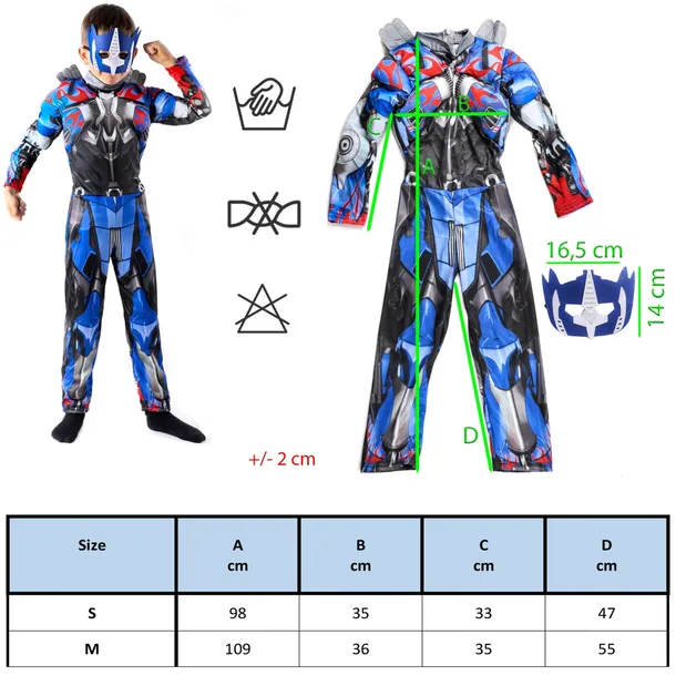 stroj-transformers-optimus-prime-z-maska-kostium-stan-nowy-rozmiar-98-110