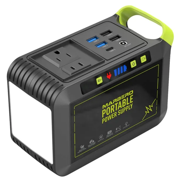 Stacja zasilania Energetyczna Przenośna ładoarka POWERSTATION 80W 24000mAh