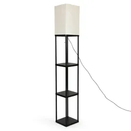 zd178-stojaca-lampa-podlogowa-z-polkami-czarna-e27-160cm