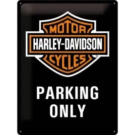 tablica-metalowa-plakat-30x40cm-harley-davidson-parking-only-23130