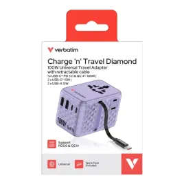 adapter-podrozny-verbatim-charge-n-travel-gan-iii-globalny-1xusb-c-pd-3-0