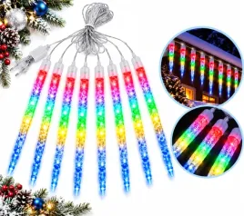 lampki-kurtyna-led-meteor-8-sopli-30-cm-multikolor-zewnetrzne-i-wewnetrzne