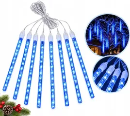 lampki-led-meteor-8-sopli-80-cm-niebieskie-efekt-spadajacego-sniegu