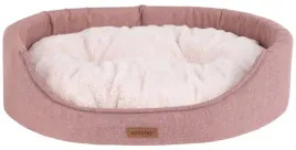 amiplay-como-owalne-s-46x38x13cm-rozowe-legowisko-dla-psa