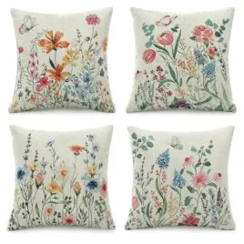 poszewki-wiosenne-na-poduszki-poszewka-lniana-kwiaty-motyle-45x45-cm-4-szt