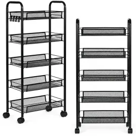metalowy-regal-mobilny-organizer-lazienkowy-kuchenny-5-polek-kolka-czarny