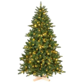 sztuczna-choinka-yorbay-z-led-kolorowa-180-cm-z-drewnianym-stojakiem