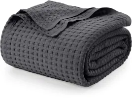 koc-utopia-bedding-waflowy-bawelniany-szary-antracyt-228x182-cm-300-gsm