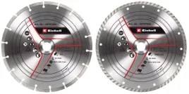 einhell-tarcza-diamentowa-turbo-230-mm-2-szt-do-betonu-i-kamienia
