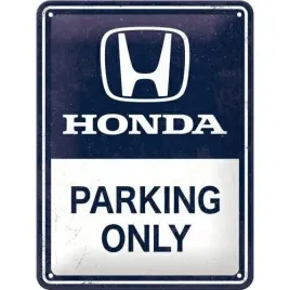 tablica-metalowa-plakat-15x20cm-honda-am-parking-only-26269
