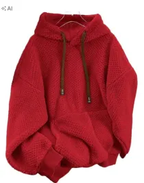 gloweve-czerwona-bluza-z-kapturem-s06-l