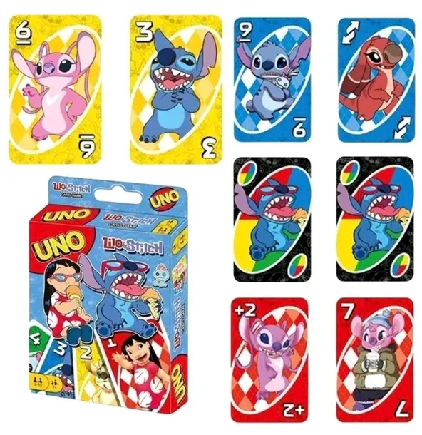 Karty UNO LILO i STITCH Gra UNO wersja Lilo i Stitch