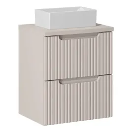 bezowa-szafka-z-umywalka-nablatowa-50-cm-z-szufladami-ryflowana-matowy-noc