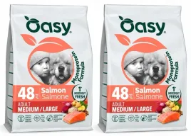 oasy-dog-mono-adult-medium-large-salmon-losos-2x2kg