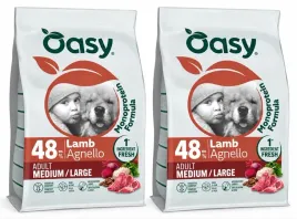 oasy-dog-mono-adult-medium-large-lamb-jagniecina-2x2kg