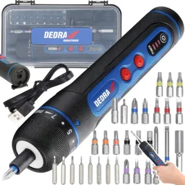 wkretarka-wkretak-srubokret-akumulatorowy-zestaw-bitow-2ah-5nm-led-dedra