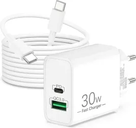 ladowarka-usb-c-30w-2-porty-usb-c-usb-a-kabel-1m-szybkie-ladowanie-biala