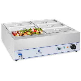 royal-catering-bemar-podgrzewacz-wodny-z-kranem-6-x-gn-1-3-2000w-230v