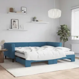 sofa-rozsuwana-z-materacami-niebieska-100x200-cm-aksamit