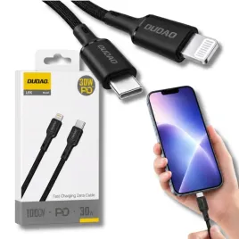 kabel-dudao-l9x-30w-usb-c-lightning-2m-czarny