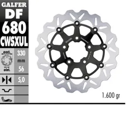 tarcza-hamulcowa-galfer-wave-330mm-oversize-plywajaca-harley-davidson