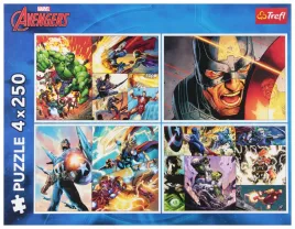 trefl-puzzle-4x250-avengers-13309