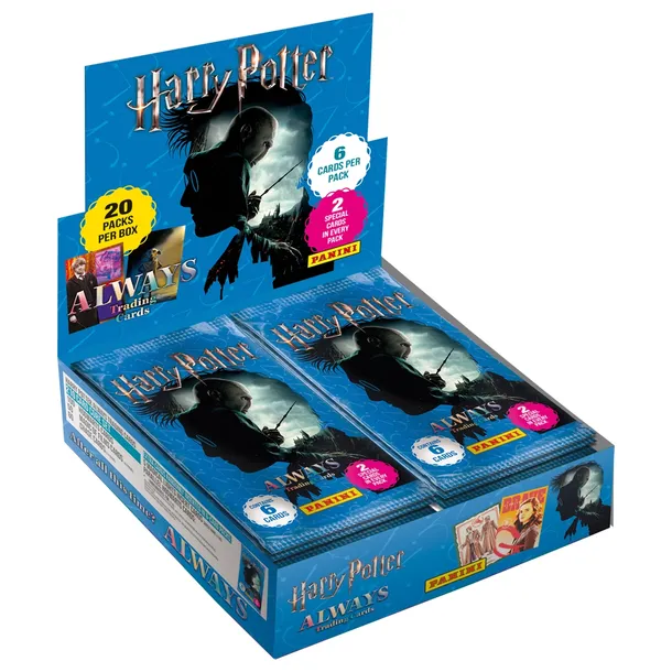 Karty kolekcjonerskie PANINI Harry Potter 1x Booster Box z 20 Paczkami kart