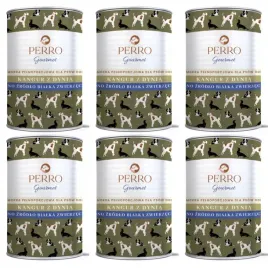 mokra-karma-dla-psa-monobialkowa-perro-gourmet-kangur-dynia-6x-800-g