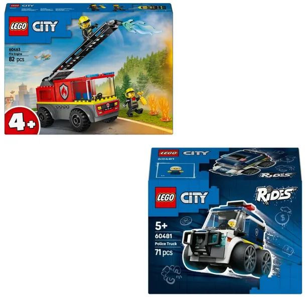 Klocki LEGO City Wóz strażacki z drabiną 60463