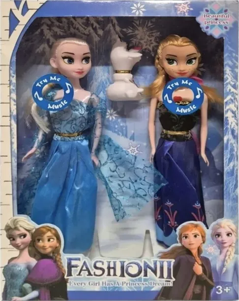 LALKI FROZEN śpiewające Kraina Lodu Elsa Anna + Olaf, zestaw lalki frozen 3